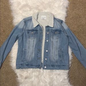 Sherpa Jean Jacket🥥